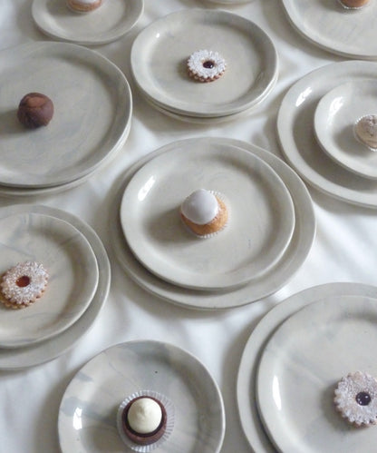 NEBBIA plate in cenere